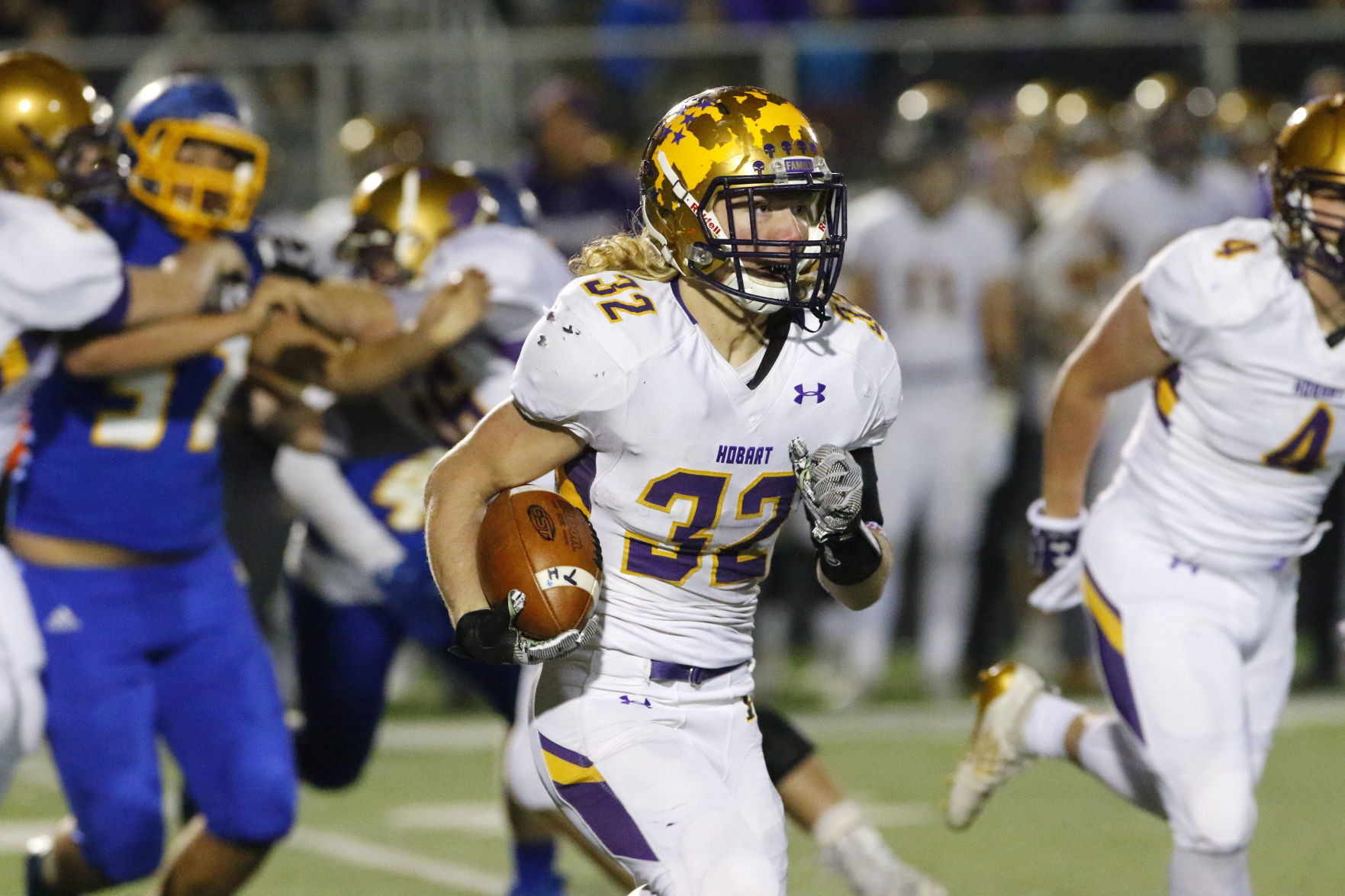 Gallery: 4A football semistate: Hobart vs. East Noble